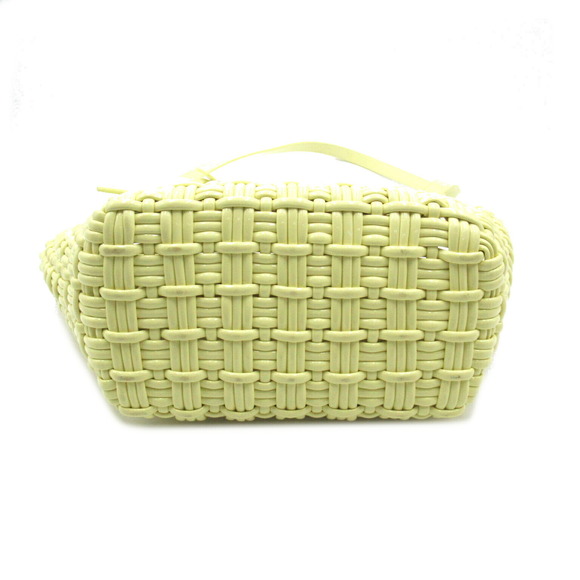 Balenciaga Bistro Bucket XS 2Way Shoulder Bag Polyurethane Yellow - Picture 4 of 10